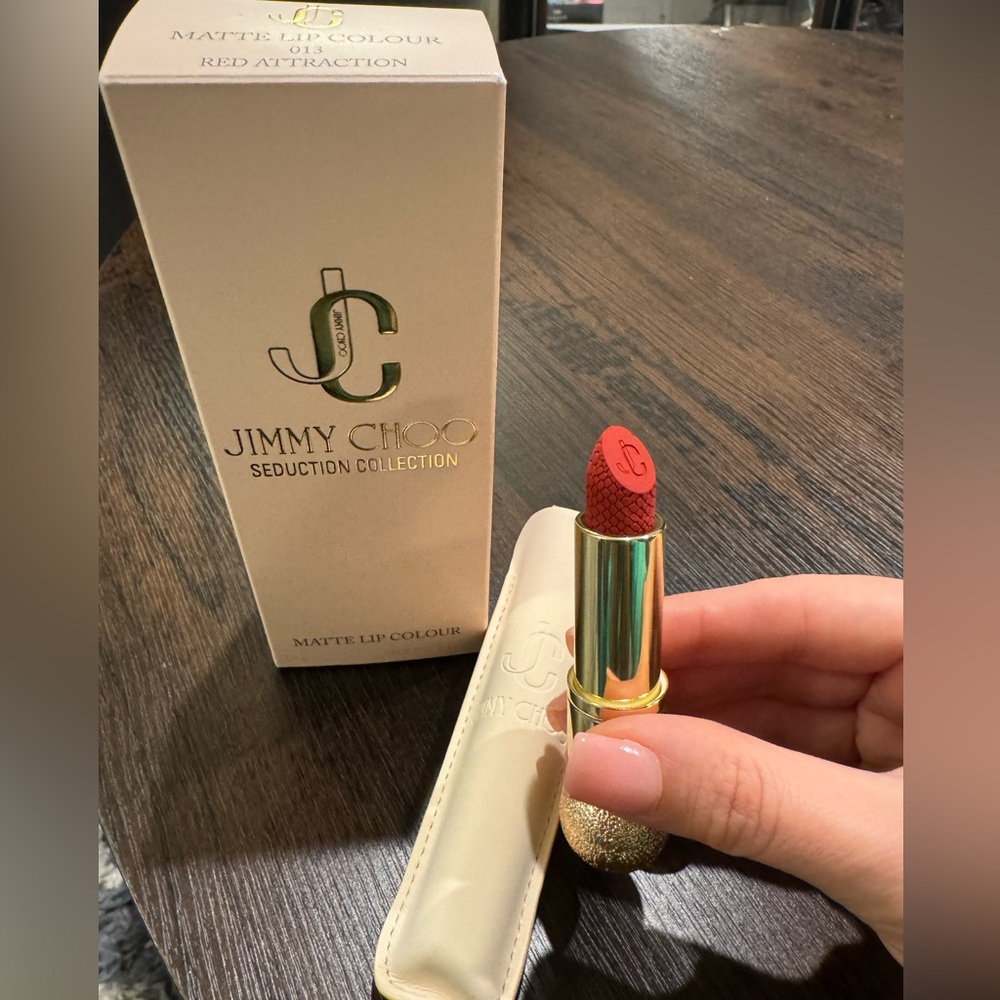 Jimmy Choo Seduction Collection Matte Lip Colour- 013 Red Attraction